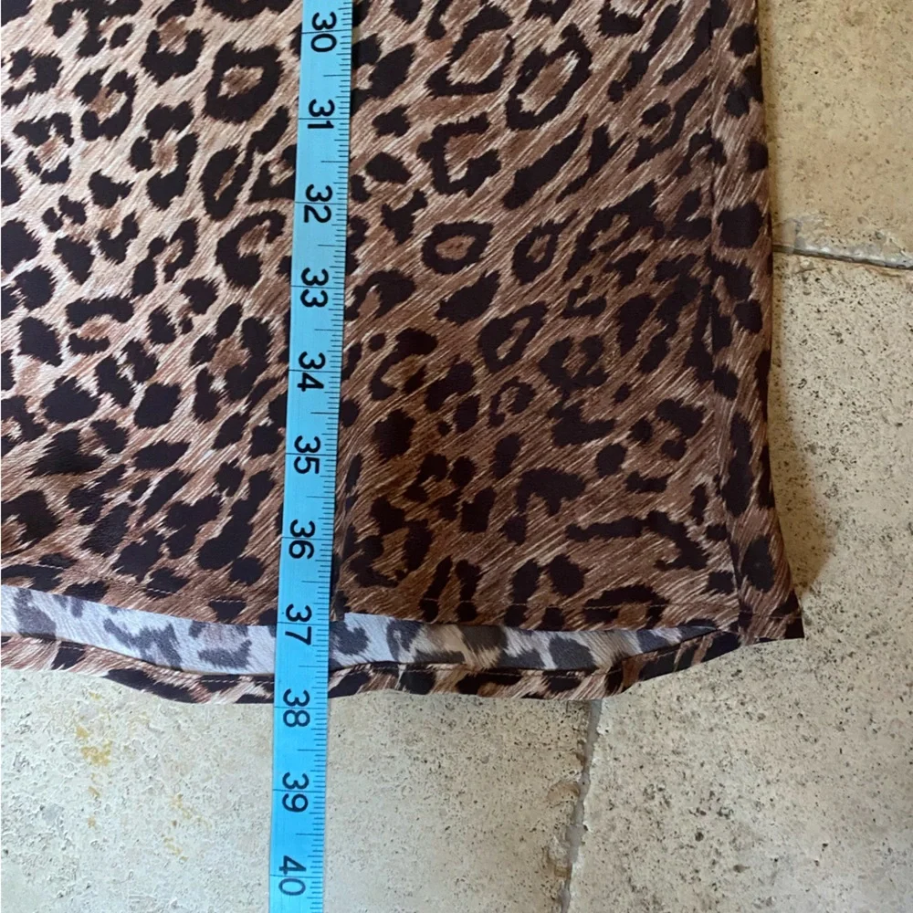 Rixo Kelly Leopard 100% Silk Midi Skirt Small $280 - Picture 7 of 8